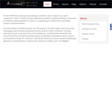 Tablet Screenshot of interhold.pl